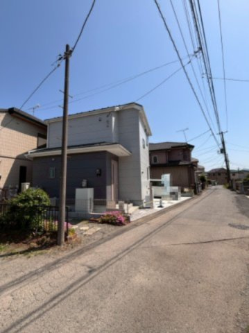 あきる野市上代継　新築！駅徒歩10分の前面道路含む現地写真
