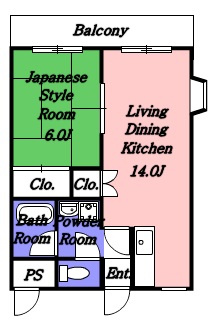 グリーンハイム菅田の間取り