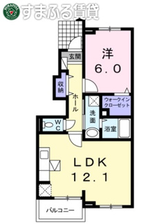 【間取り】 | パステルK　岡崎市中島町
