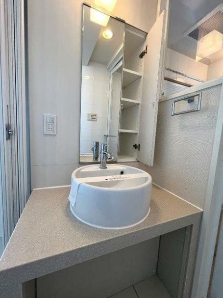 パークキューブ笹塚の洗面所|■独立洗面台