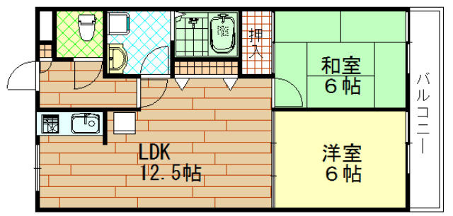ベルドゥムール鎌ケ谷の間取り