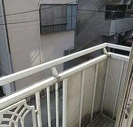 リトルハイツのバルコニー