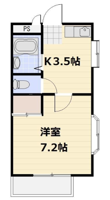 リトルハイツの間取り