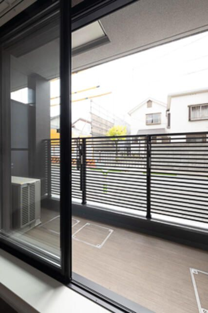 ルーチェ六義園のバルコニー