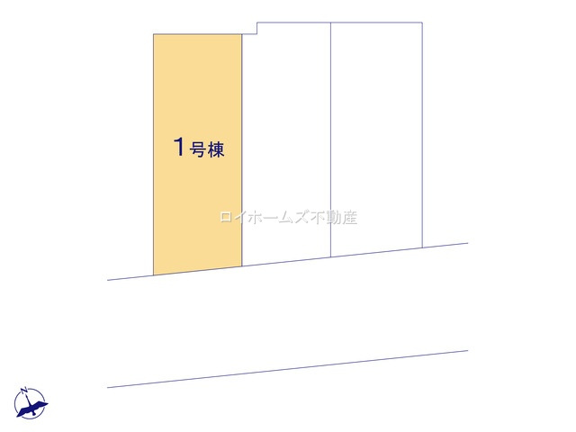 【区画図】 | 名古屋市緑区浦里５丁目209-1『仲介料無料』新築戸建て | 1号棟
