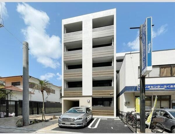 福岡市博多区元町１丁目の賃貸マンションの外観