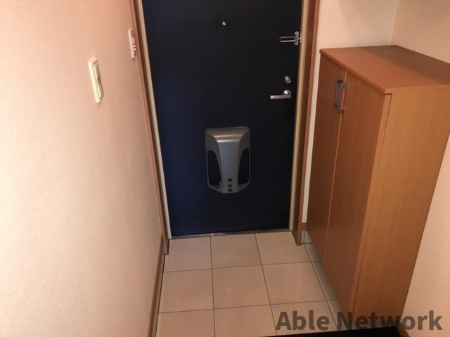 グランドール鹿嶋の玄関