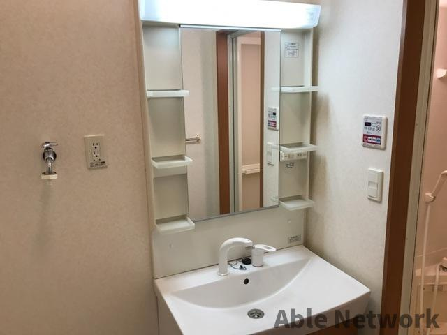 グランドール鹿嶋の洗面所