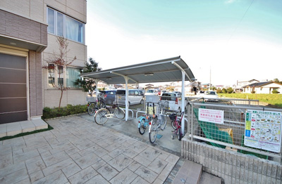 【外観】 | プラネット | 駐輪場