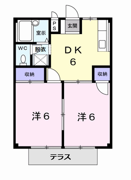 イースタンＫＹの間取り