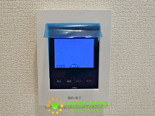 宮代町学園台1丁目　新築一戸建てのセキュリティ|モニター越しに来訪者が確認できて防犯面でも安心です！