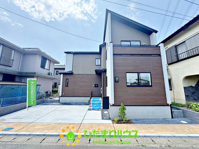 宮代町学園台1丁目　新築一戸建ての外観|毎日の帰宅が楽しみになりますね♪