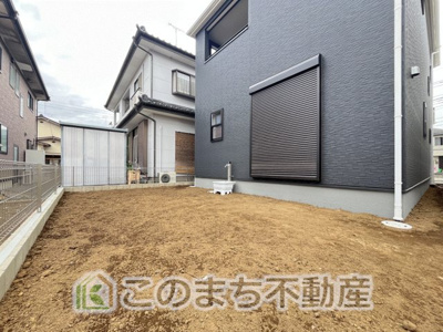 【庭】 | Livele Garden.S　第6下野小金井 | 広々としたお庭でご家族や友人を招いてＢＢＱもできますね！お子様の水遊びにもぴったりです☆
