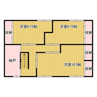 【間取り】 | ２階間取り