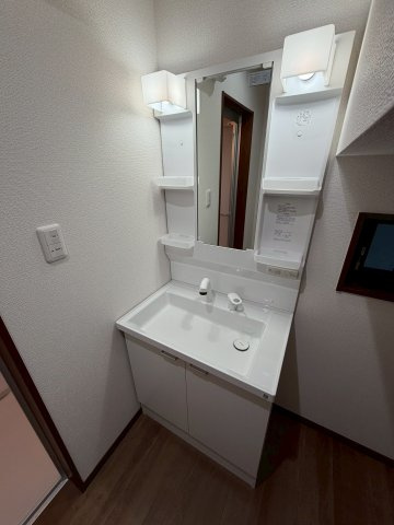 123タウンみやまの洗面所