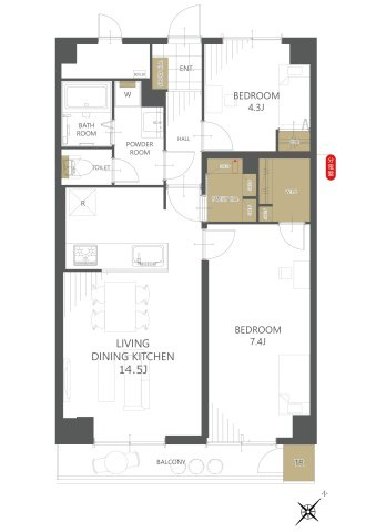 東建検見川マンションＢ棟の画像