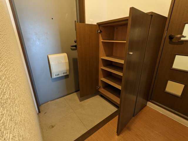 久里浜3丁目共同住宅の収納|大きなスペースがあり、収納には困りません