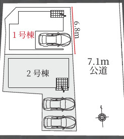  | 【名古屋市西区新福寺1丁目20-3新築戸建1号棟】✨️仲介手数料無料✨️庄内小学校・名塚中学校