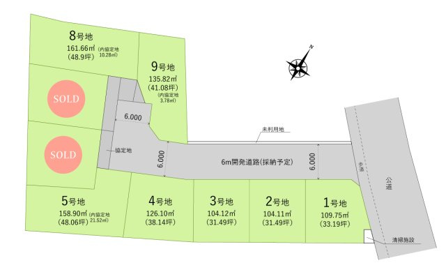 富士見市羽沢２丁目の売地