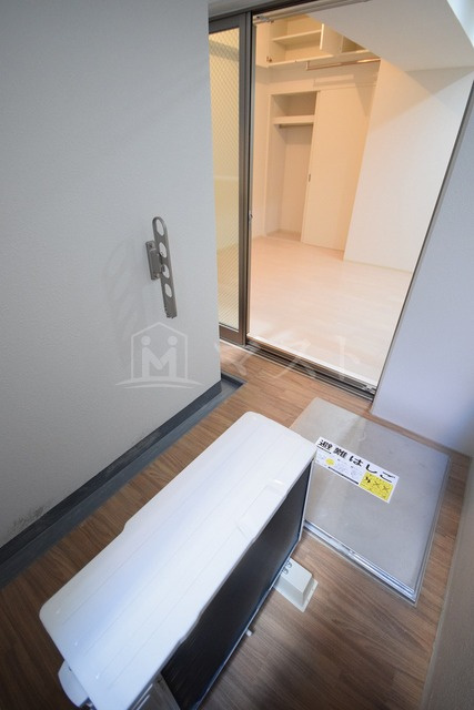 セレニテ梅田ルフレのバルコニー