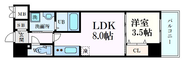 S-RESIDENCE広島駅diletto