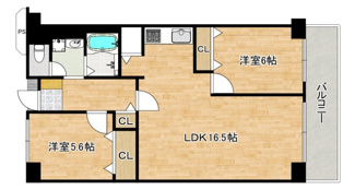 【間取り】 | 狭山スカイハイツ