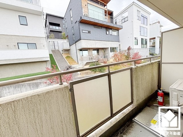 メゾンドール苦楽園のバルコニー