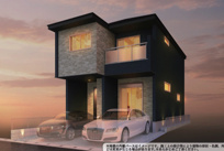 【名古屋市中川区九重町1111新築戸建2号棟】✨️仲介手数料無料✨️愛知小学校・長良中学校の画像