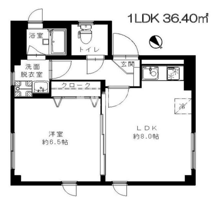 ブランジュ高殿の間取り