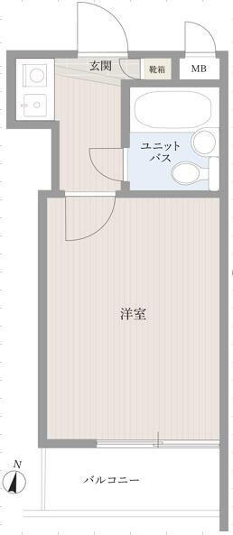 レオパード中野の間取り