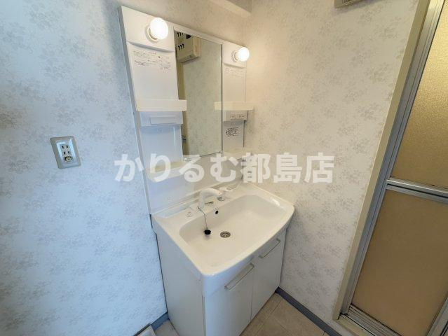 ICube都島の洗面所