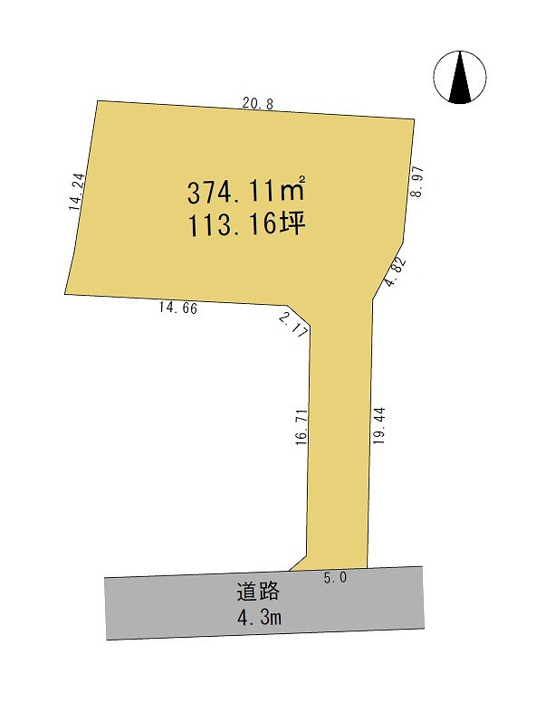 高崎市南新波町売土地