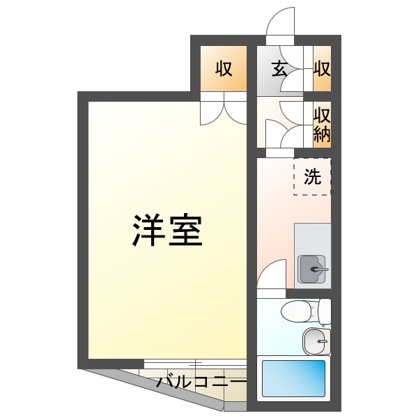 エレガンシア千鳥ヶ丘の間取り
