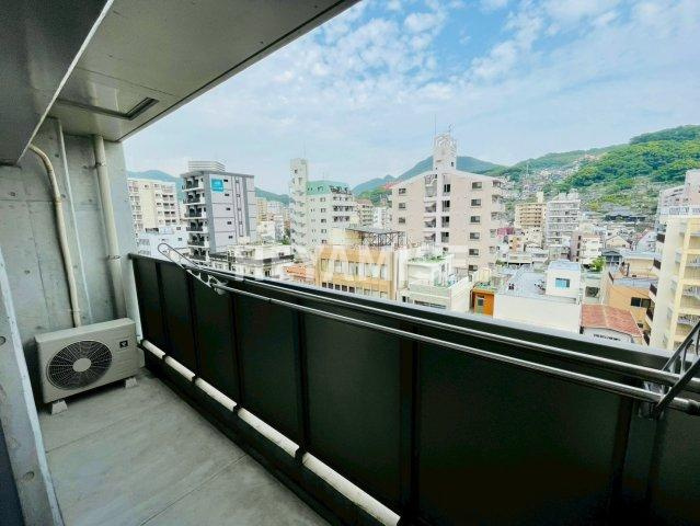 COCO今博多町のバルコニー
