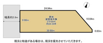 枚方市香里ケ丘6丁目　売り土地の画像