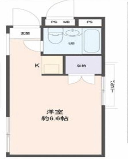 ニューハイツ武蔵関の間取り