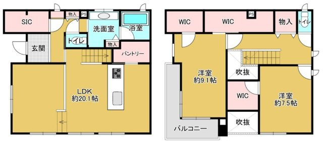 上河原通4丁目の間取り|約20.1帖の広々リビングは、陽当りが良く、部屋いっぱいに明るい陽光が広がります。
明るく居心地の良いリビング空間には、自然と家族が集まります♪"
