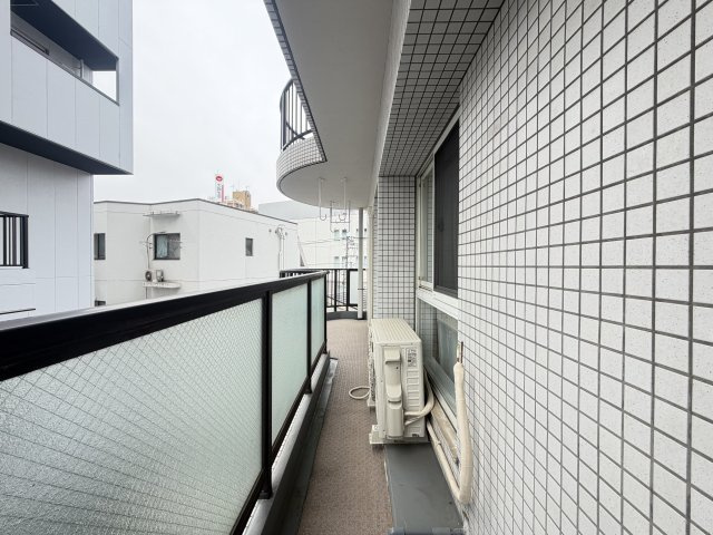 ロワール北千住のバルコニー