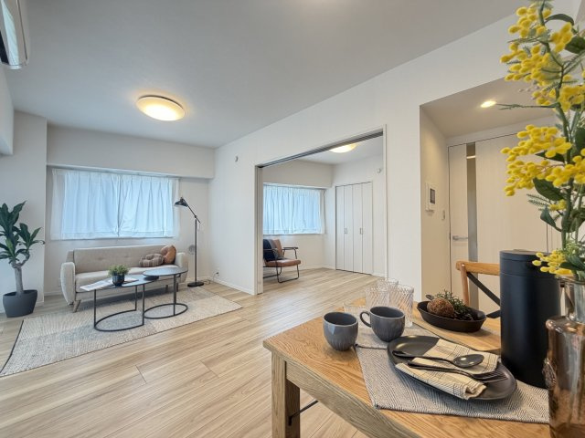 ロワール北千住の居間・リビング