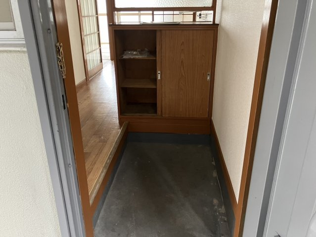 グリーンコーポの玄関