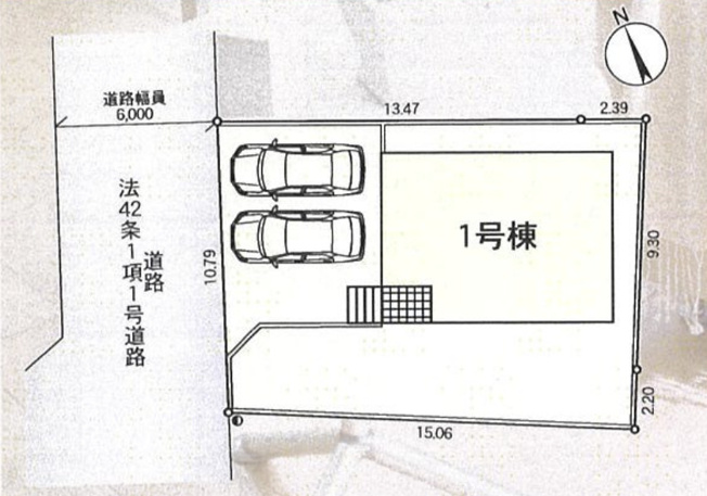 【区画図】 | GRADLE GARDEN 加須市不動岡第4　新築戸建　全1棟　1号棟