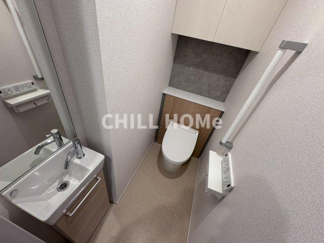 ラ　ペ　フランⅠのトイレ|当社、チルホームのHPもご覧ください(^^)/物件情報多数♪