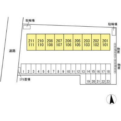 【区画図】 | ウィットモア悠裕