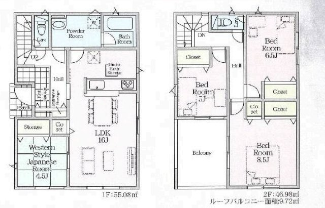 【間取り】 | 加須市北下新井　CRADLE GARDEN　新築戸建　全4棟　1号棟
