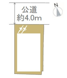 荒川区荒川1丁目　新築戸建ての区画図