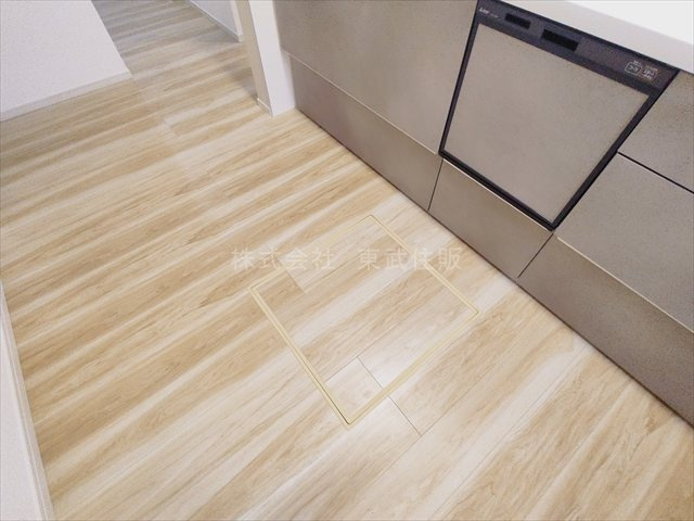 【キッチン】 | ふじみ野市亀久保２期　全１棟 | キッチン床下収納庫