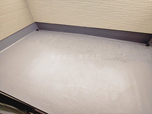 【バルコニー】 | ふじみ野市亀久保２期　全１棟 | 外からの目が気にならないバルコニーで洗濯物が干せます