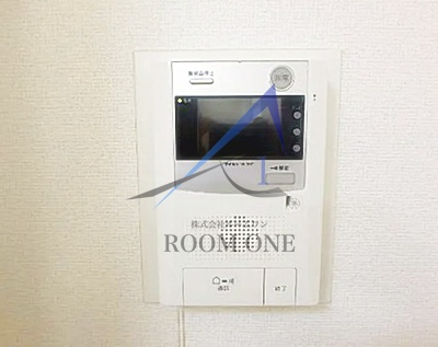 カストール三ノ輪のセキュリティ|モニター付きインターホンです。