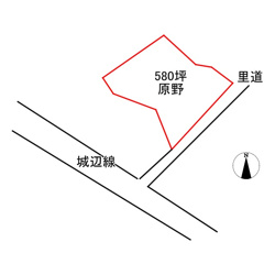 鏡原地区　大型土地