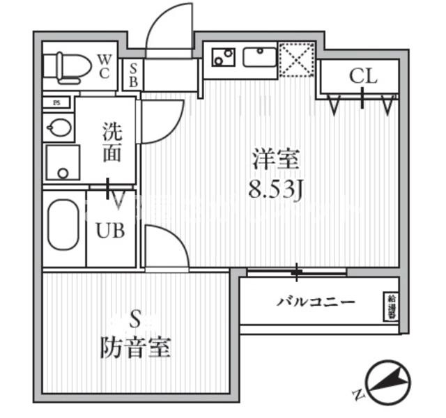 T's Cuore MUSE落合南長崎【おとり物件なし】#学生・社会人にオススメ！の間取り